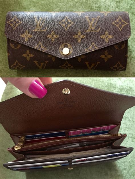 lv sarah wallet|louis vuitton monogram wallet women's.